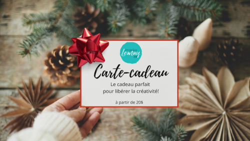 Carte-cadeau pour Noël