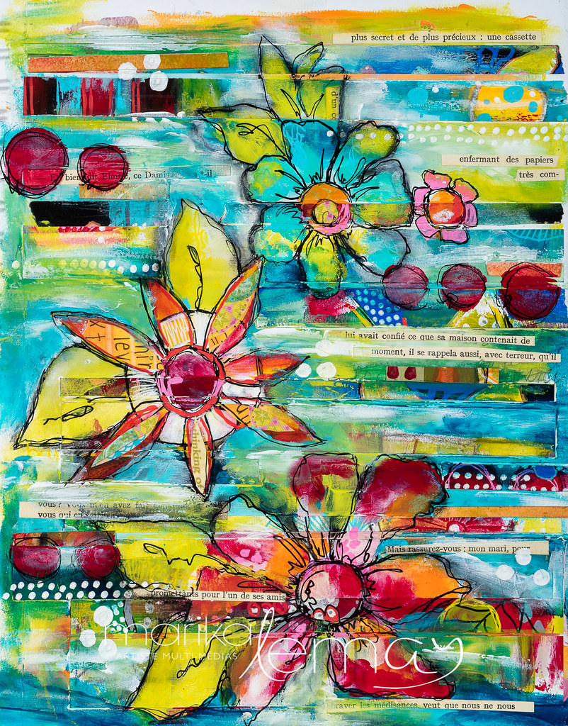 Distortion-fleurie-9x13-techniques-mixtes-sur-papier