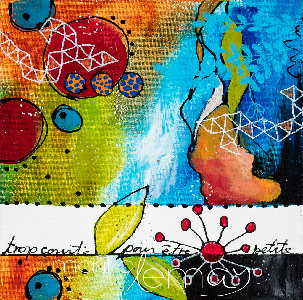 Nature éclatée 2-8x8-techniques-mixtes-sur-canevas