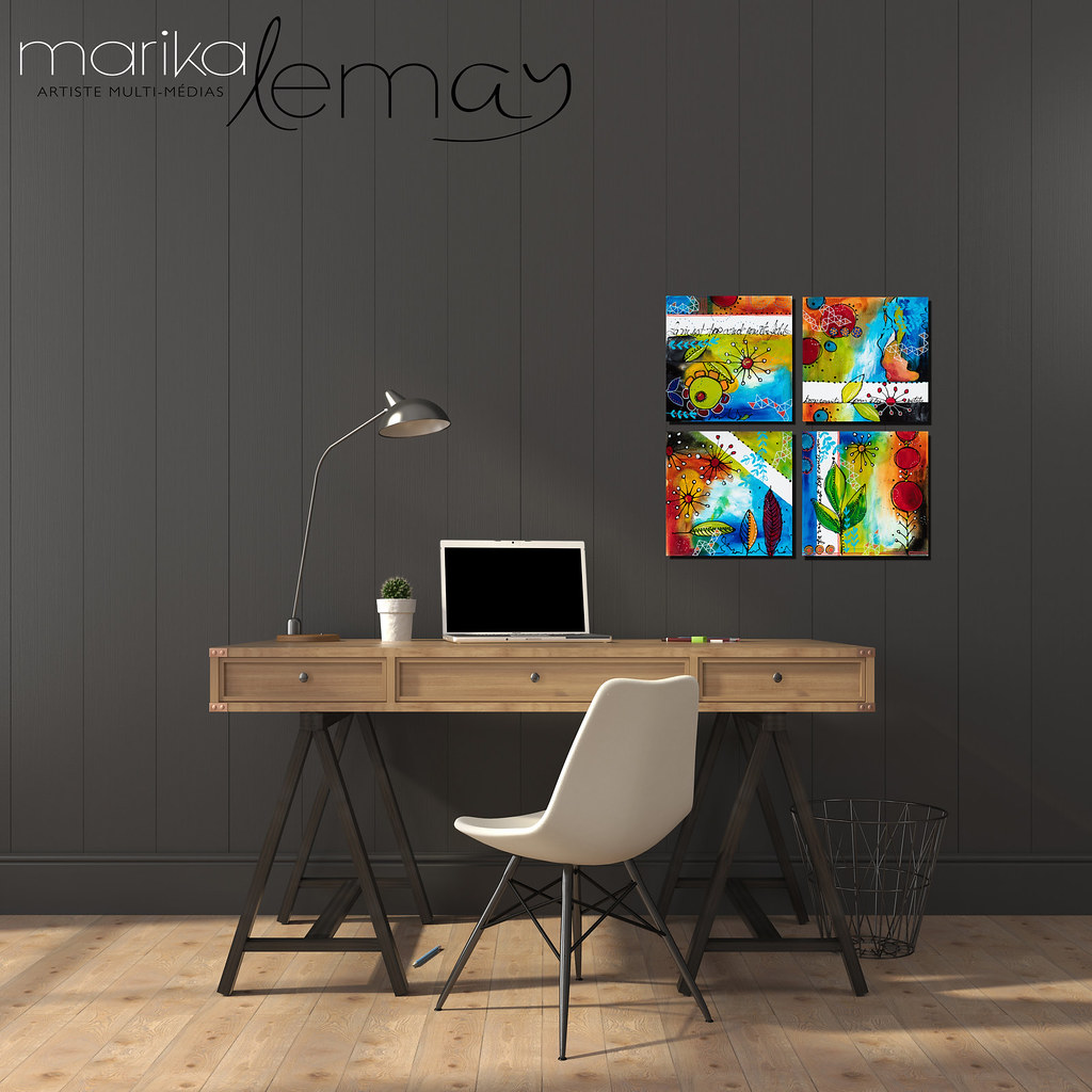 Nature éclatée 3-8x8-techniques-mixtes-sur-canevas