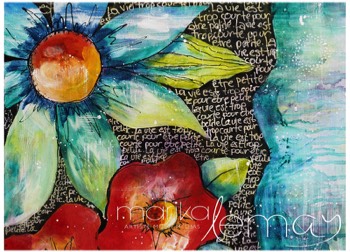 Fleurs-divines 3-canevas-16x20-acrylique