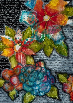 Bouquet-éclatant-16x20-encadré