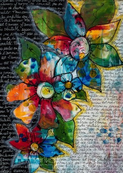 Bouquet-éclectique-16x20-encadré